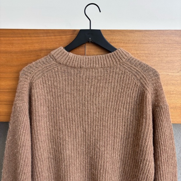 EVERLANE THE COCOON CREW IN ALPACA, SIZE XS - Picture 11 of 13